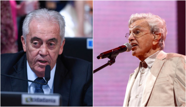 Otto Alencar apoia Caetano Veloso durante sabatina de Messias; artista expressa gratidão
