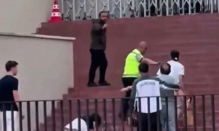 Fã fervoroso da esposa ataca atleta; confira o vídeo do incidente