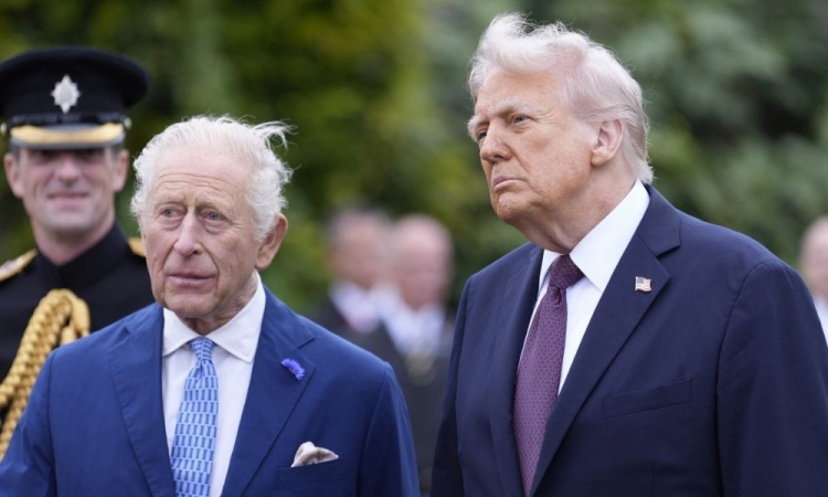 Trump destaca laços de amizade com Charles III, mesmo após recentes desavenças entre Reino Unido e EUA