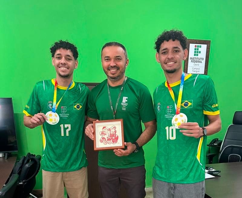 IFCE conquista título em competição internacional de futsal