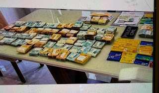 Força policial captura quase R$ 500 mil em operação em Tamboril